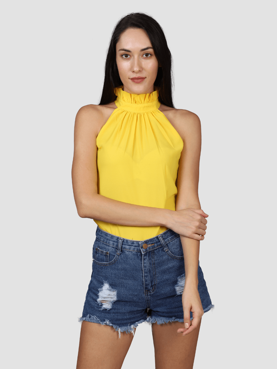 Suave Tulip Yellow Top - Emprall 